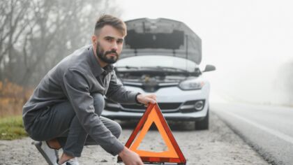 Na ulicy Bieckiej w Gorlicach dochodzi do kolizji między Citroenem a Renaultem