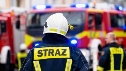 Zebranie OSP Kryg z nowym zarządem i starostą w roli gościa