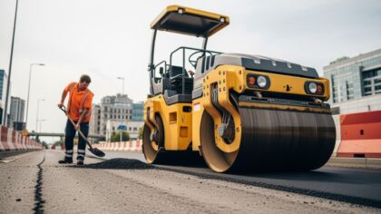 Remont drogi Bobowa–Brzana za ponad milion złotych w toku